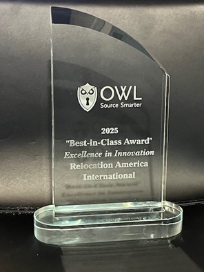 OWL Best-In-Class Awards 2025 corporate housing and relocation industry winners