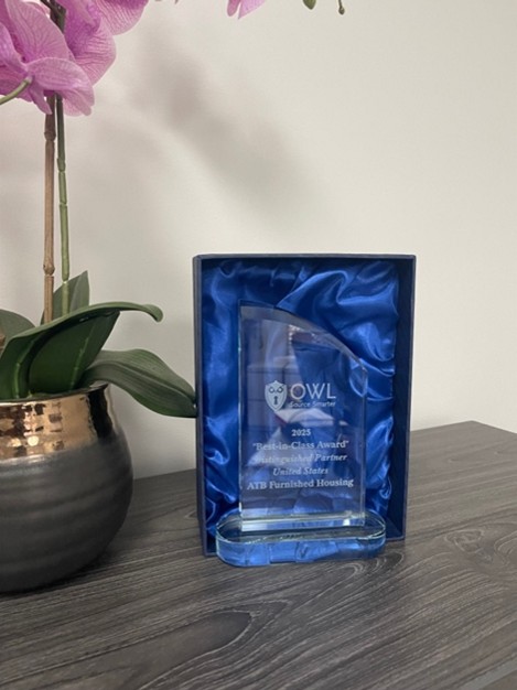 OWL Best-In-Class Awards 2025 corporate housing and relocation industry winners