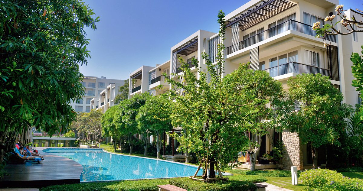 Modern corporate housing residence