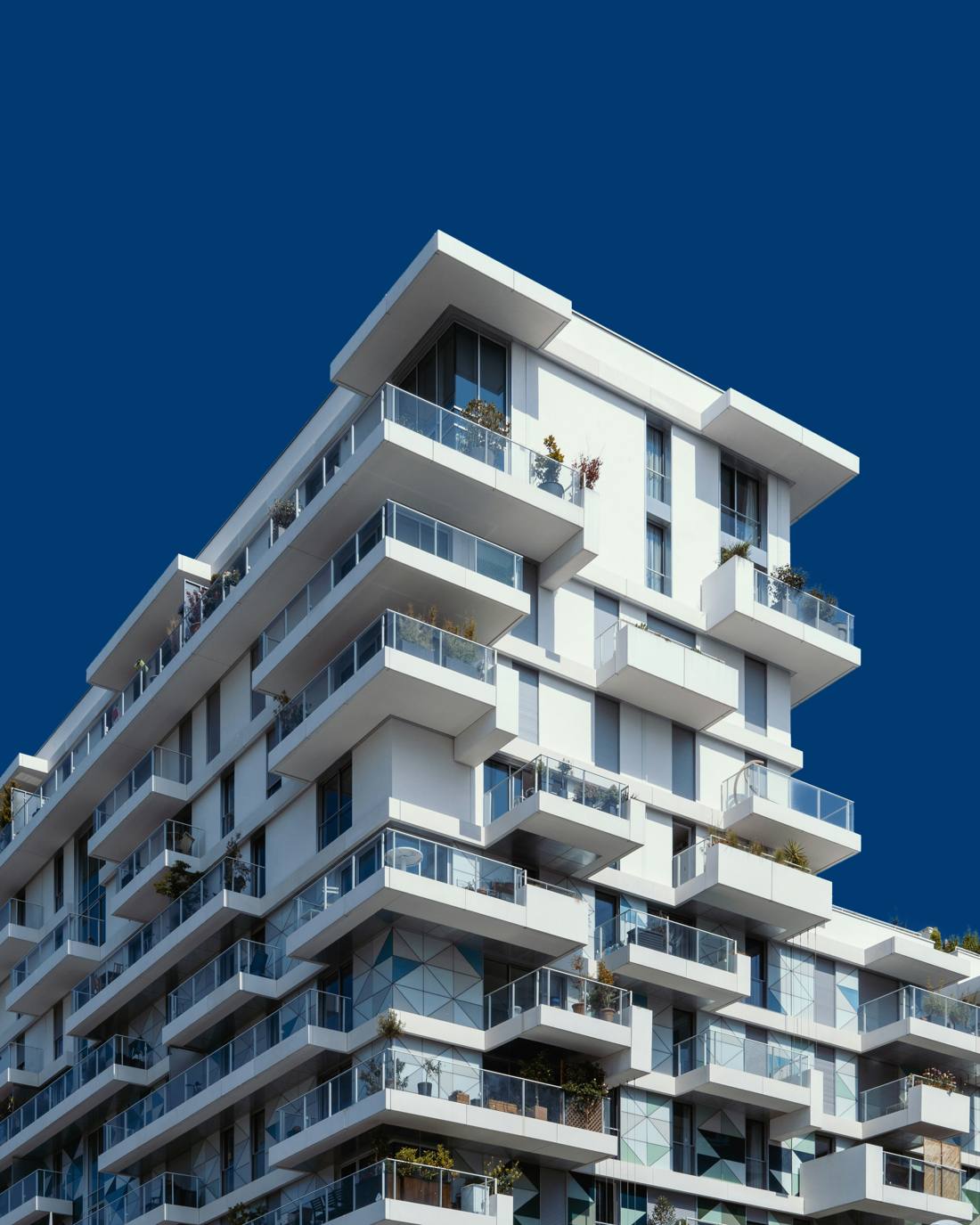 Modern residential building